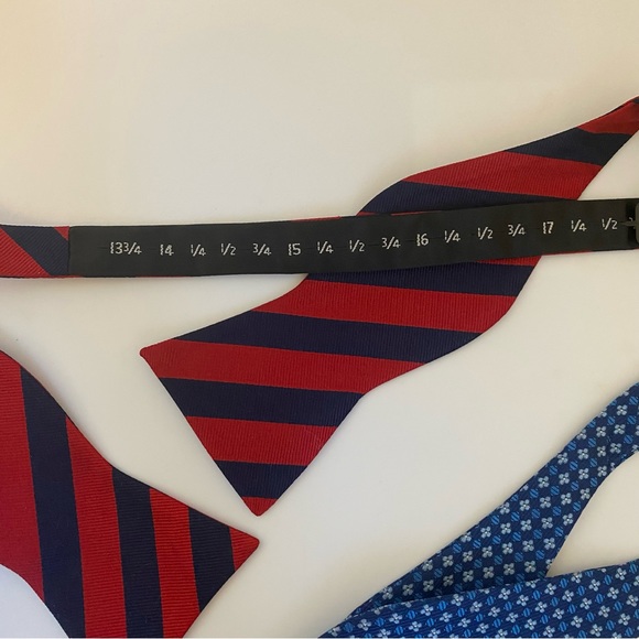 Silk Bow Tie from Tommy Hilfiger and Haspel Set of 2 - Picture 6 of 12